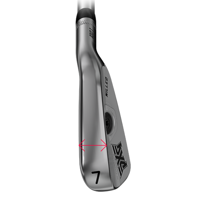 PXG 0317 T Iron Sole Width